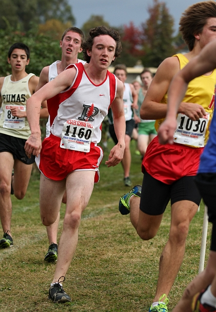 2010NCSXC BD3-180.JPG - 2010 North Coast Section Cross Country Championships, Hayward High School, Hayward, California